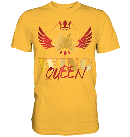 Goldwing - Wing Queen rot/gold - Premium Shirt