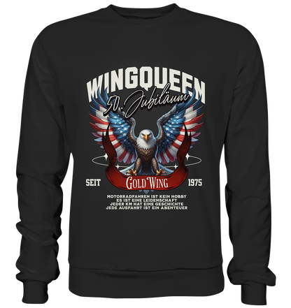 Goldwing Wing Queen 50 Jubiläum 1975 DE - Premium Sweatshirt