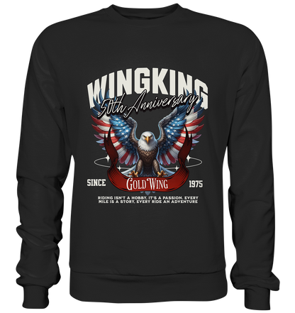 Goldwing Wing King 50 Jubiläum 1975 - Premium Sweatshirt
