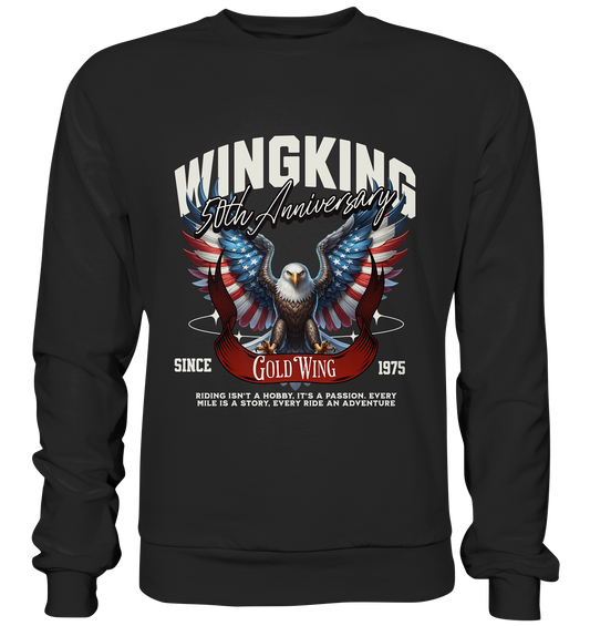 Goldwing Wing King 50 Jubiläum 1975 - Premium Sweatshirt