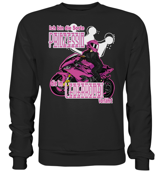 Frauenpower - Prinzessin mit Helm  - Premium Sweatshirt