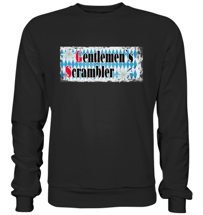 Gentlemen`s Scrambler - GS Adventure Bike - Premium Sweatshirt