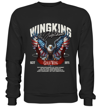 Goldwing Wing King 50 Jubiläum 1975 - Premium Sweatshirt