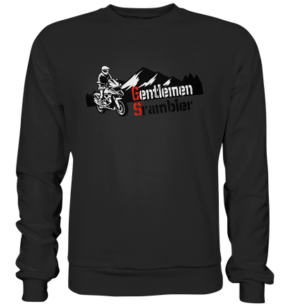 Gentlemen Scrambler - Abenteuer Biker - Premium Sweatshirt