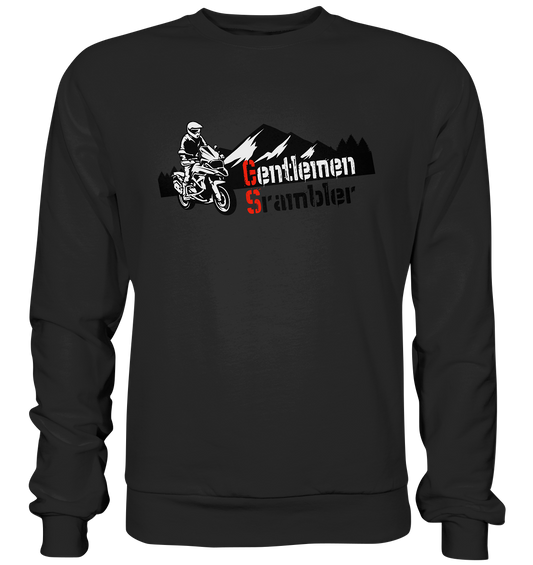 Gentlemen Scrambler - Abenteuer Biker - Premium Sweatshirt