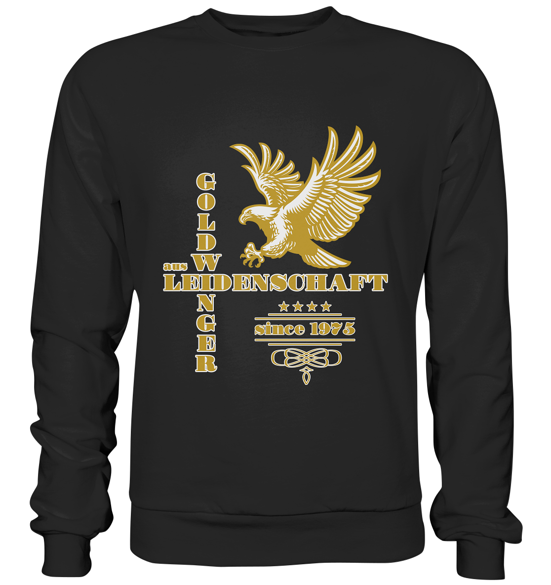Goldwinger aus Leidenschaft seit 1975 - Premium Sweatshirt