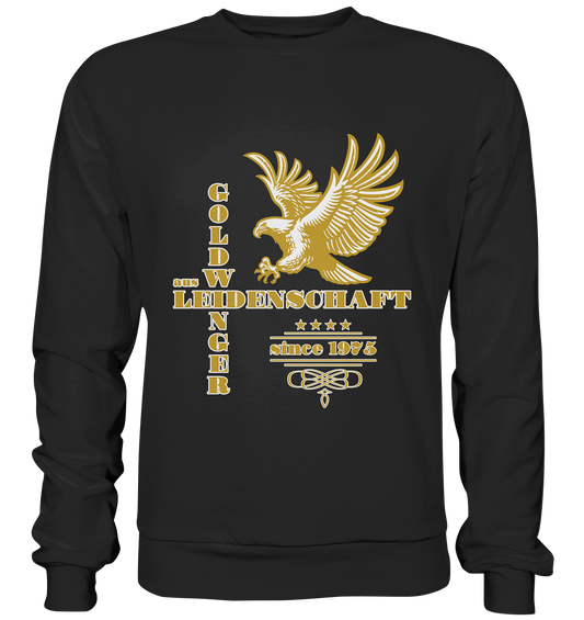 Goldwinger aus Leidenschaft seit 1975 - Premium Sweatshirt