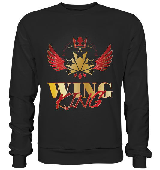 Goldwing - Wing King rot/gold - Premium Sweatshirt