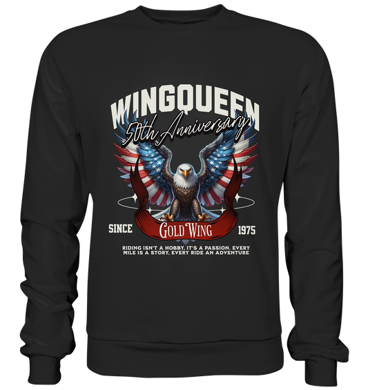 Goldwing Wing Queen 50 Jubiläum 1975 - Premium Sweatshirt