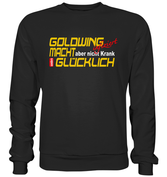 Goldwing macht Glücklich - Premium Sweatshirt