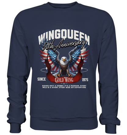 Goldwing Wing Queen 50 Jubiläum 1975 - Premium Sweatshirt