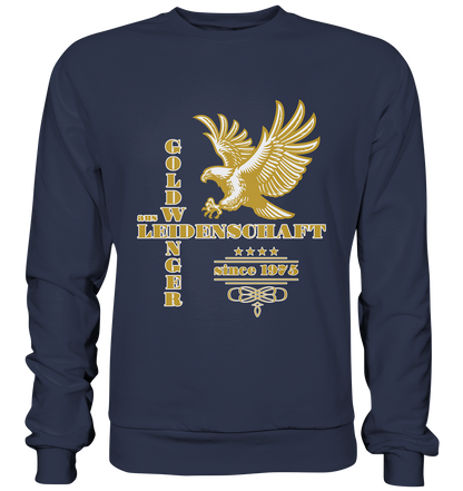 Goldwinger aus Leidenschaft seit 1975  - Premium Sweatshirt