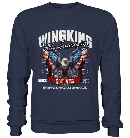 Goldwing Wing King 50 Jubiläum 1975 - Premium Sweatshirt