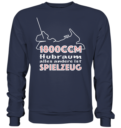 Goldwinger Spruch - 1800ccm Spielzeug - Premium Sweatshirt
