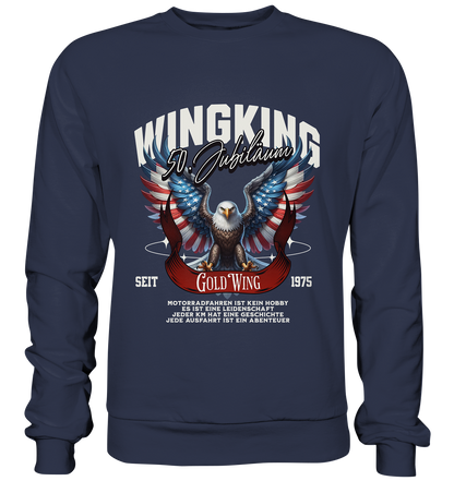 Goldwing Wing King 50 Jubiläum 1975 - Premium Sweatshirt