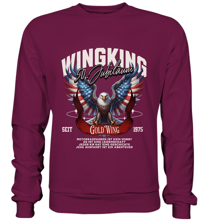 Goldwing Wing King 50 Jubiläum 1975 - Premium Sweatshirt