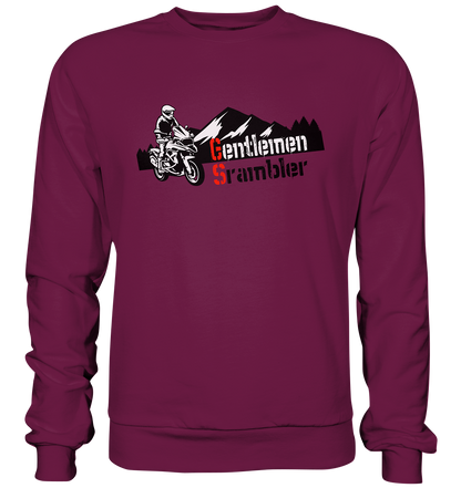 Gentlemen Scrambler - Abenteuer Biker - Premium Sweatshirt