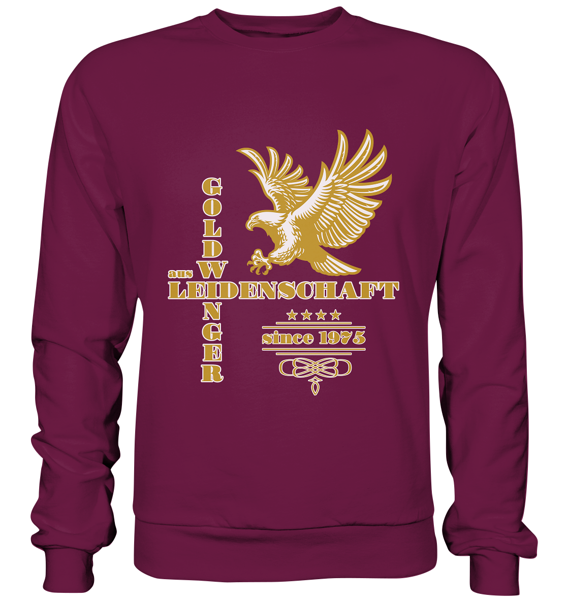 Goldwinger aus Leidenschaft seit 1975 - Premium Sweatshirt