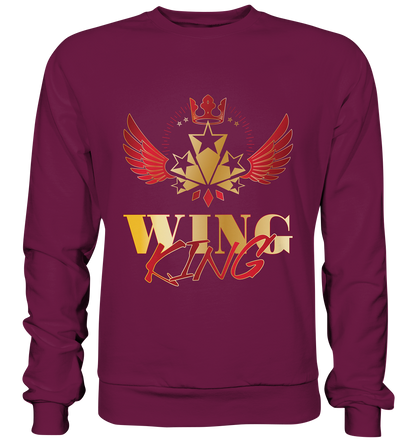 Goldwing - Wing King rot/gold - Premium Sweatshirt