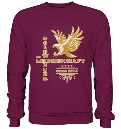 Goldwinger aus Leidenschaft seit 1975  - Premium Sweatshirt