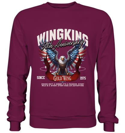 Goldwing Wing King 50 Jubiläum 1975 - Premium Sweatshirt