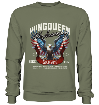 Goldwing Wing Queen 50 Jubiläum 1975 - Premium Sweatshirt