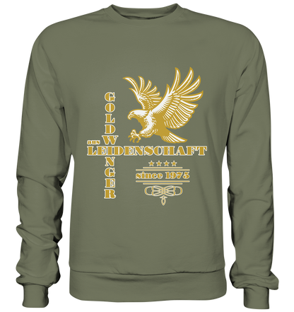 Goldwinger aus Leidenschaft seit 1975 - Premium Sweatshirt