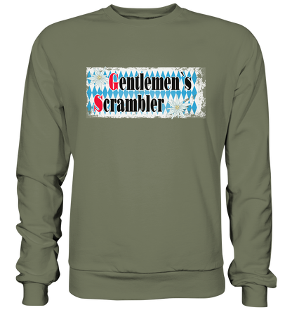 Gentlemen`s Scrambler - GS Adventure Bike - Premium Sweatshirt