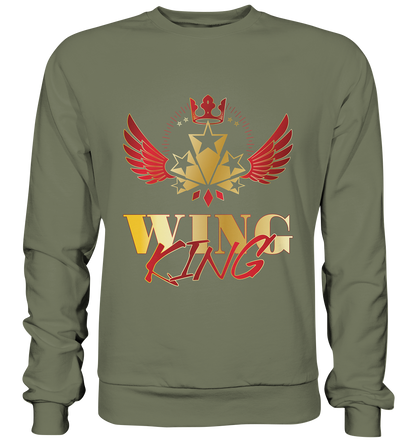 Goldwing - Wing King rot/gold - Premium Sweatshirt