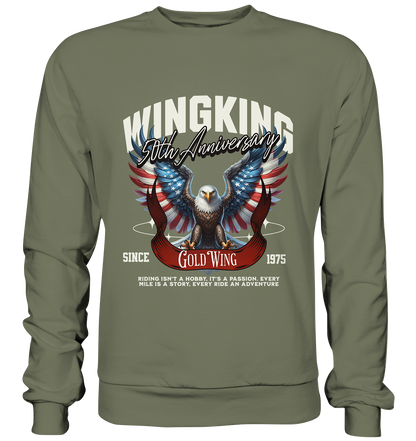 Goldwing Wing King 50 Jubiläum 1975 - Premium Sweatshirt