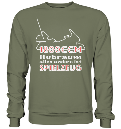 Goldwinger Spruch - 1800ccm Spielzeug - Premium Sweatshirt