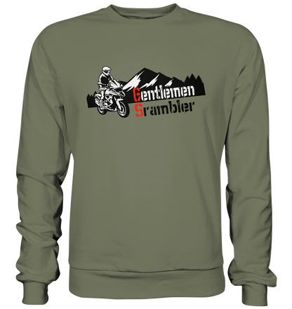Gentlemen Scrambler - Abenteuer Biker - Premium Sweatshirt