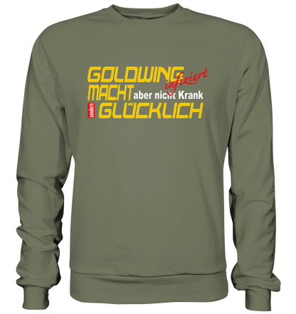 Goldwing macht Glücklich - Premium Sweatshirt