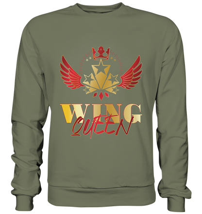 Goldwing - Wing Queen rot/gold - Premium Sweatshirt