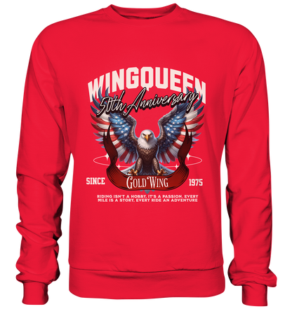 Goldwing Wing Queen 50 Jubiläum 1975 - Premium Sweatshirt