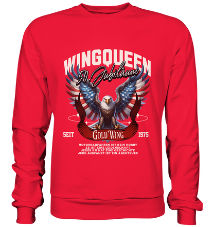 Goldwing Wing Queen 50 Jubiläum 1975 DE - Premium Sweatshirt