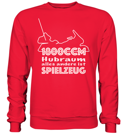 Goldwinger Spruch - 1800ccm Spielzeug - Premium Sweatshirt