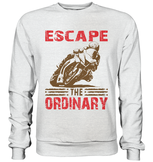 Motorrad Sportmotorrad entflieh dem gewöhnlichen  - Premium Sweatshirt
