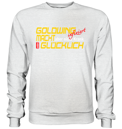 Goldwing macht Glücklich - Premium Sweatshirt