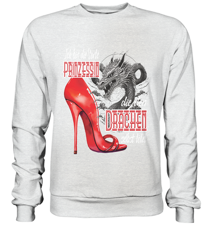 Prinzessin - die den Drachen tötet High Heel - Premium Sweatshirt