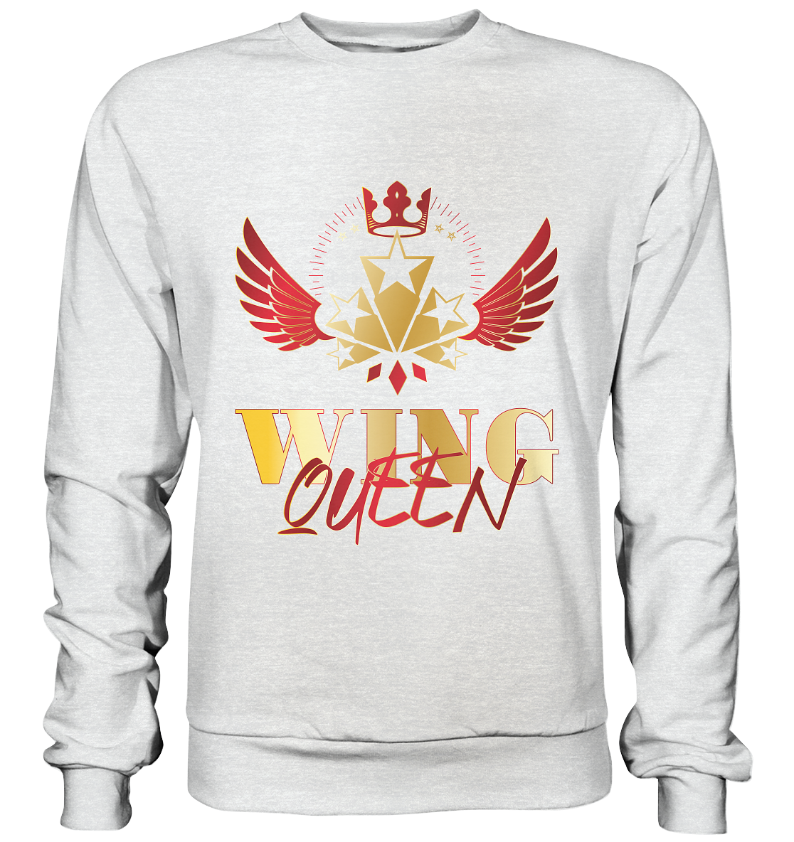 Goldwing - Wing Queen rot/gold - Premium Sweatshirt