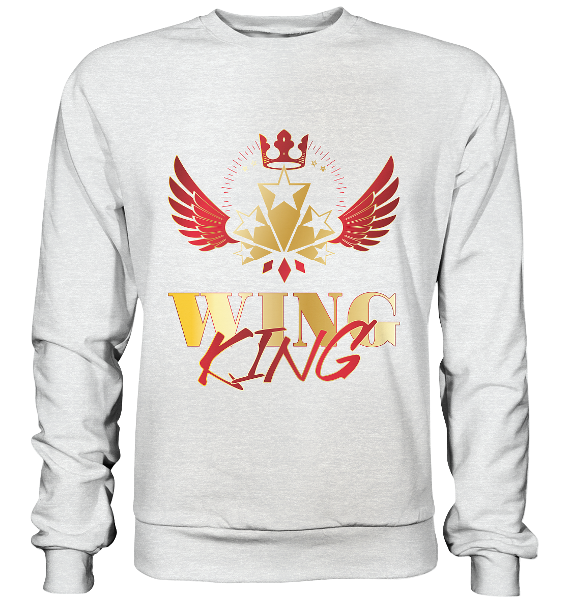 Goldwing - Wing King rot/gold - Premium Sweatshirt