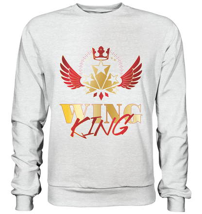 Goldwing - Wing King rot/gold - Premium Sweatshirt