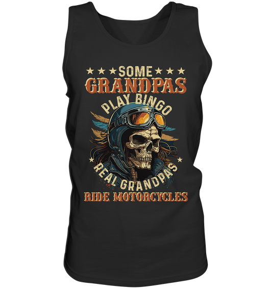 Echte Opas fahren Motorrad - Herrn Tank-Top