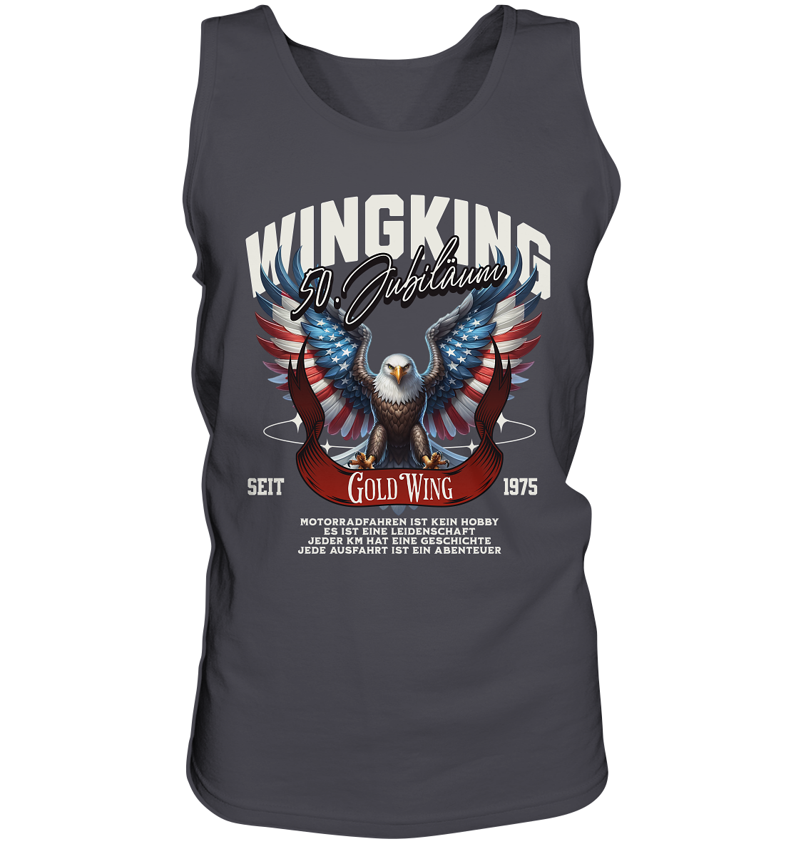 Goldwing Wing King 50 Jubiläum 1975 - Tank-Top