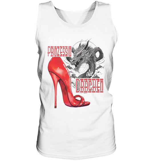 Prinzessin - die den Drachen tötet High Heel - Herrn Tank-Top