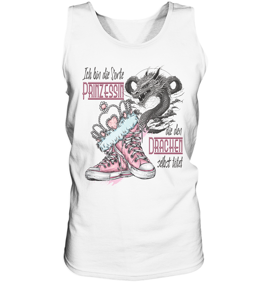 Prinzessin - die den Drachen selbst tötet - Herrn Tank-Top