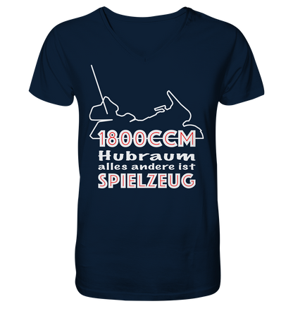 Goldwinger Spruch - 1800ccm Spielzeug - Herrn V-Neck Shirt