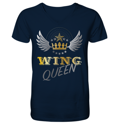 Goldwing - Wing Queen  - Herrn V-Neck Shirt