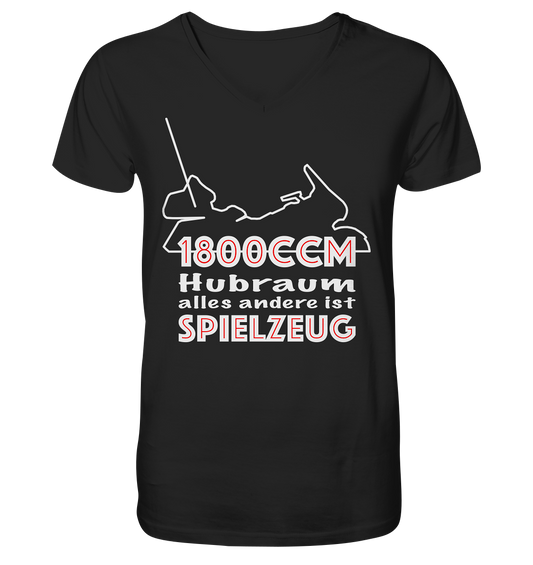 Goldwinger Spruch - 1800ccm Spielzeug - Herrn V-Neck Shirt